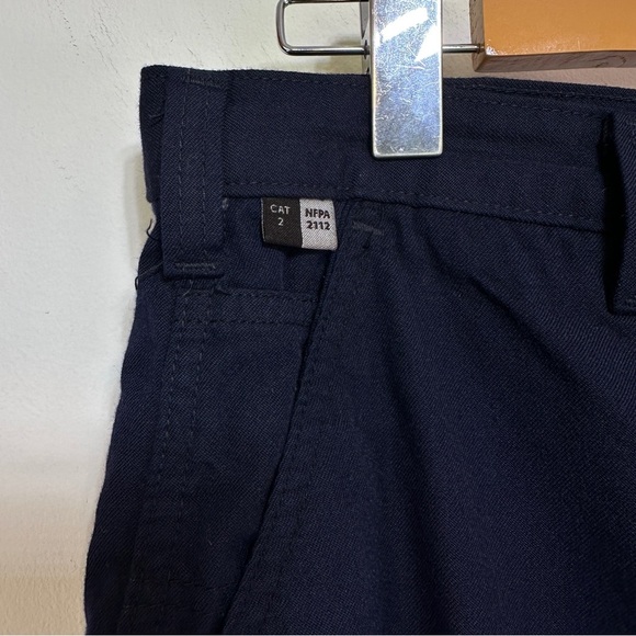 Carhartt FR Flame Resistant Work Pants Navy Utility Trousers Men’s 32x30 - Picture 4 of 7